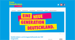 Desktop Screenshot of fdp-boeblingen.de